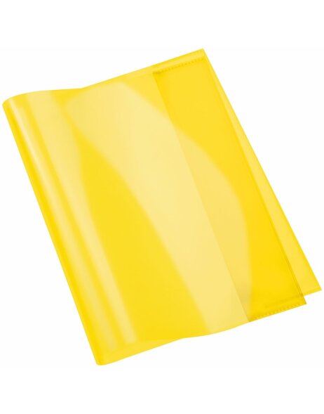 Herma Copertina per quaderno trasparente plus a4 giallo