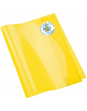 Herma Exercise book cover transparent PLUS A4 yellow