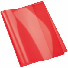 Herma Exercise book cover transparent PLUS A4 red