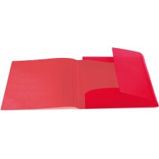 Herma folder a4 pp translucent red