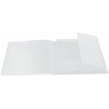 Herma Elasticated folder A3 PP translucent white