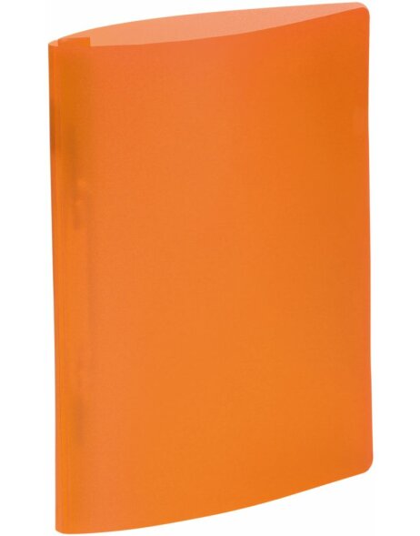 Herma Spiraal binder a4 doorschijnend oranje