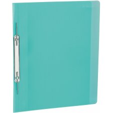 Herma Spiral flat file A4 translucent turquoise