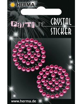Herma FASHIONLine Crystal stickers happy face