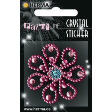 Herma FASHIONLine Crystal Sticker Blume