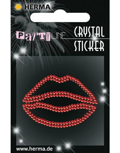 Herma FASHIONLine Crystal Sticker Kiss