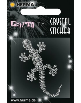 Herma FASHIONLine Crystal stickers lizard silver