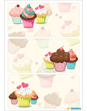 Herma DECOR Stickers cupcakes