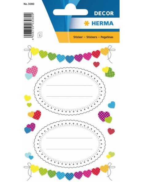Herma DECOR Sticker Geschenke Sticker
