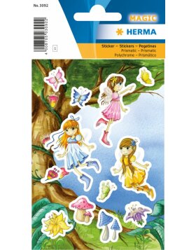 Herma MAGIC Sticker Zauberfeen, Prismaticfolie