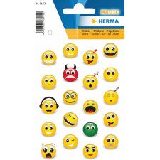 Herma MAGIC Sticker Emojis, Stone