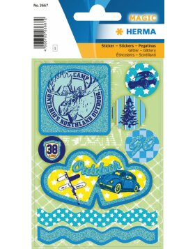 Herma magic Sticker Canada Gevoel, Glittery