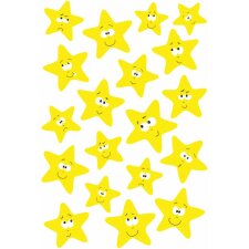 Herma MAGIC Stickers stars, luminous yellow