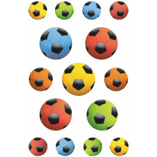 Adesivi Herma DECOR Palloni da calcio colorati