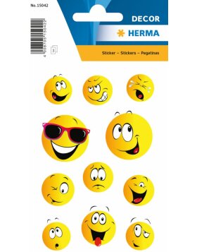 Herma DECOR Stickers happy face