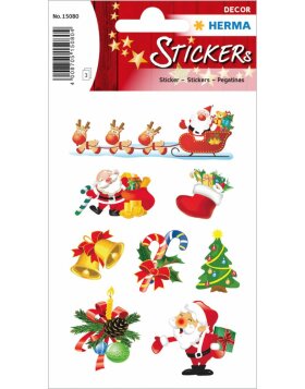 Herma DECOR Stickers Christmas Santa Claus