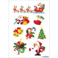 Herma DECOR Sticker Weihnachten Santa Claus