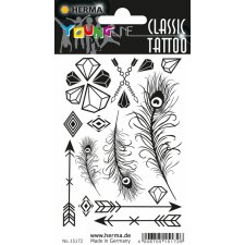 Herma FASHIONLine CLASSIC Tattoo Black Diamonds
