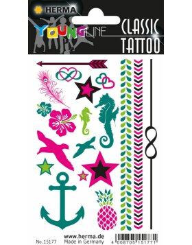 Herma FASHIONLine CLASSIC Tattoo Colour Summerfeeling