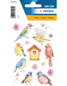 Herma DECOR Stickers songbirds