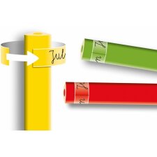 Herma Pencil labels as name stickers for coloured pencils, 10 x 46 mm, self-adhesive