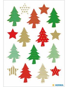Herma DECOR Stickers Oh Christmas tree