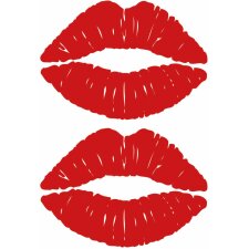 Herma FASHIONLine CLASSIC Tattoo Kiss Mouth XXL