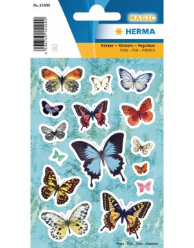 Herma MAGIC Sticker Schmetterlingsflug, Folie