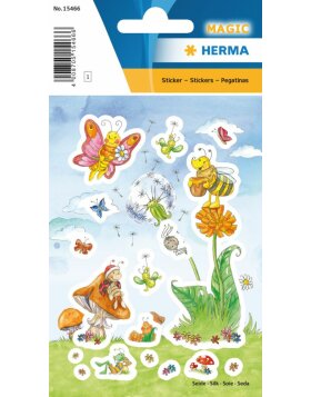 Herma MAGIC Stickers little friends, silk