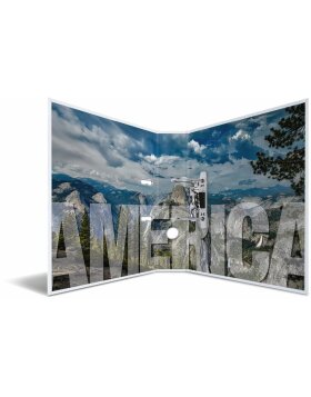 Herma Motif Folder A4 Globetrotter - America