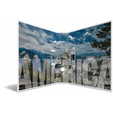 Herma Motif Folder A4 Globetrotter - America