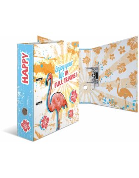 Herma folder motywacyjny a4 Crazies - Happy Flamingo