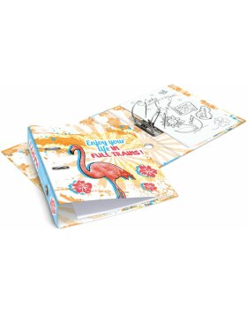 Herma Motif Folder A4 Crazies - Happy Flamingo