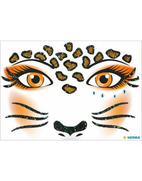 Herma FASHIONLine Face Art Stickers Leopard