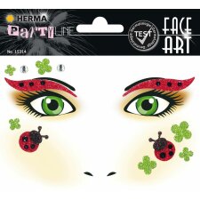 Herma FASHIONLine Face Art autocollant coccinelle
