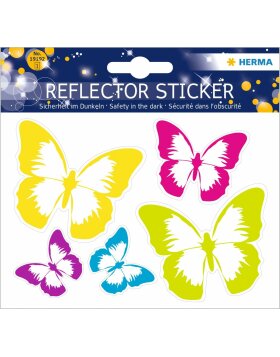 Herma Reflector stickers butterfly