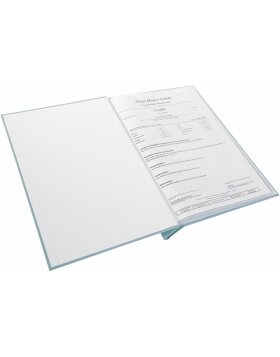Certificate folder turquoise A4