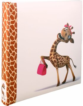 XL childrens album Giraffe 30x30 cm