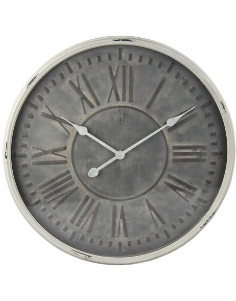 Uhr &Oslash; 60x6 cm grau - 5KL0121