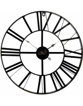Clock &Oslash; 50x4 cm - 1xAA White black - 5KL0140XS