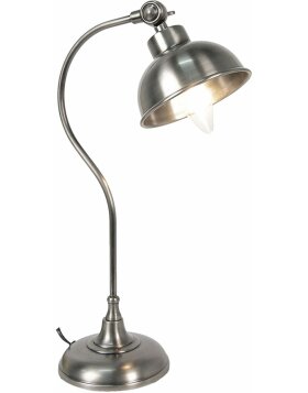 Lampa stołowa H54 cm E27 max 40W antyczne srebro - 5LL-5954