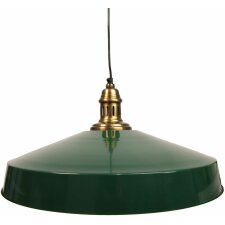 Lámpara colgante 51x51x22 cm verde antiguo - 5LL-5957
