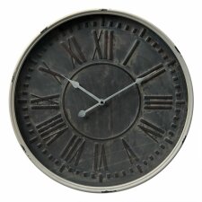 Uhr Ø 48x6 cm grau - 6KL0496