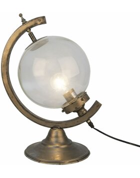 Lampada da tavolo 36x25x49 cm E27-1 bronzo-oro - 6LMP560