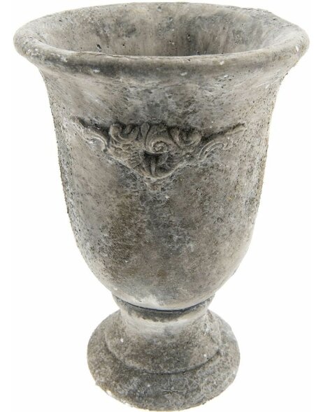 D&eacute;coration Vase &Oslash; 16x22 cm gris - 6TE0182