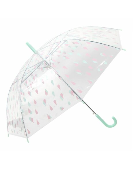Regenschirm Kind &Oslash; 90x55 cm gr&uuml;n - JZCUM0003GR