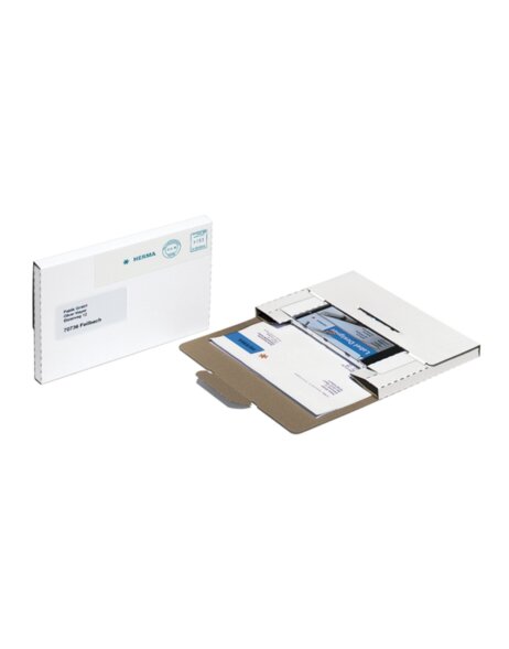 Pudełko wysyłkowe CD-PostPack A5 białe 238x168 mm tektura falista 3 szt.