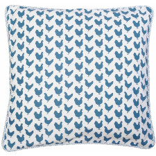 Cushion cover 40x40 cm White blue - MMCF20