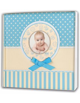 Babyalbum Matilda blauw 31x31 cm