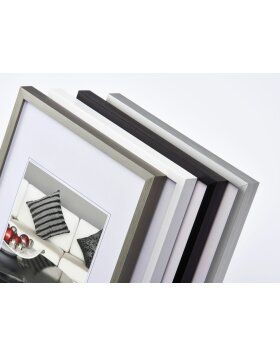 Stoel aluminium frame 60x84 cm zwart